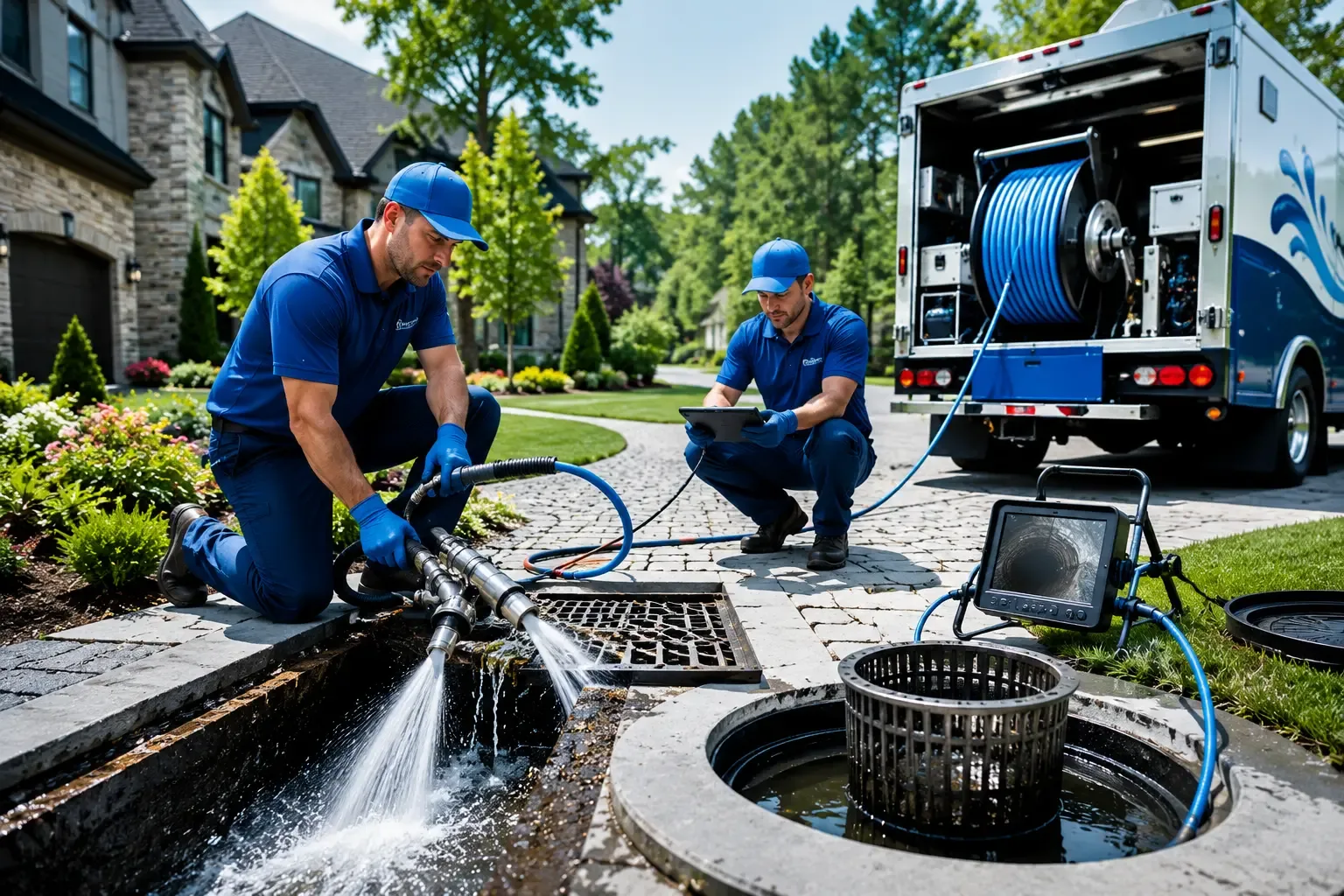 Local outdoor drain cleaning professionals in Rochelle, TX