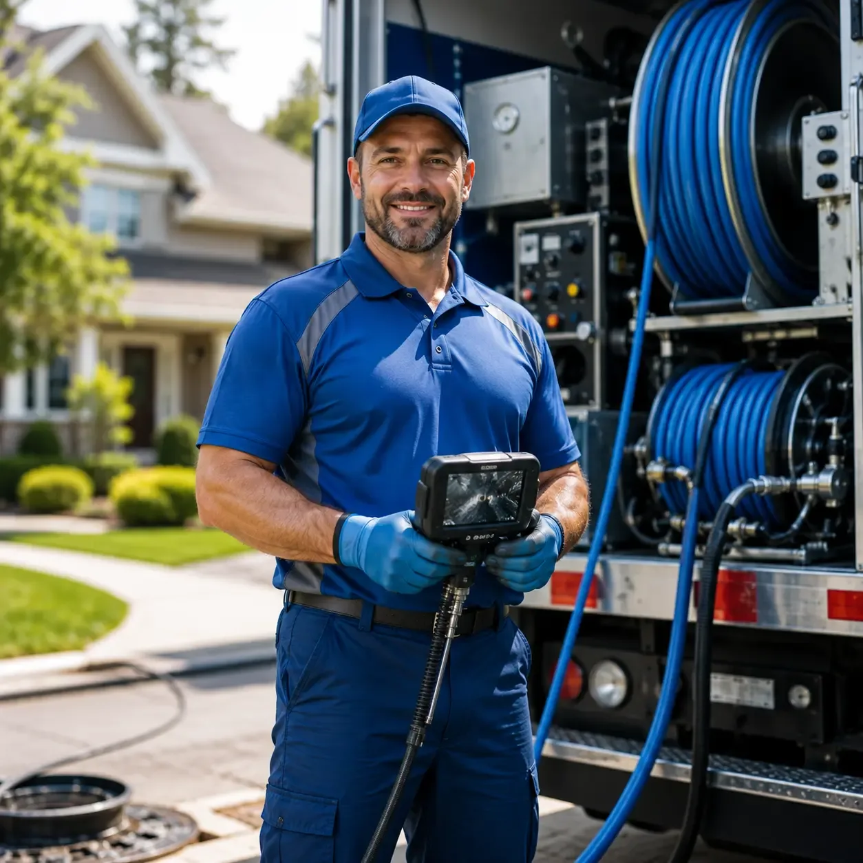 Local outdoor drain cleaning specialists in Rochelle, TX